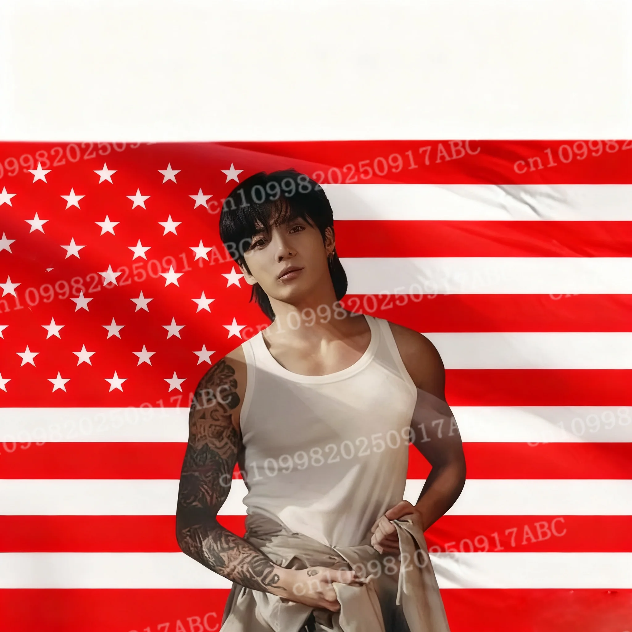 Amerikanische Flagge Wandteppich Pop Idol USA Wandteppich Hängende Wandteppich Banner Für Männerhöhle Schlafzimmer Frat Colleg Fan Geschenk Hause Wandteppich