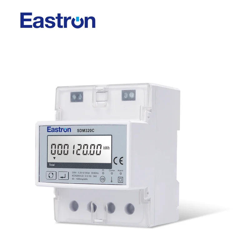 

SDM320C 1P2W Умный счетчик электроэнергии с дистанционным управлением и встроенным реле