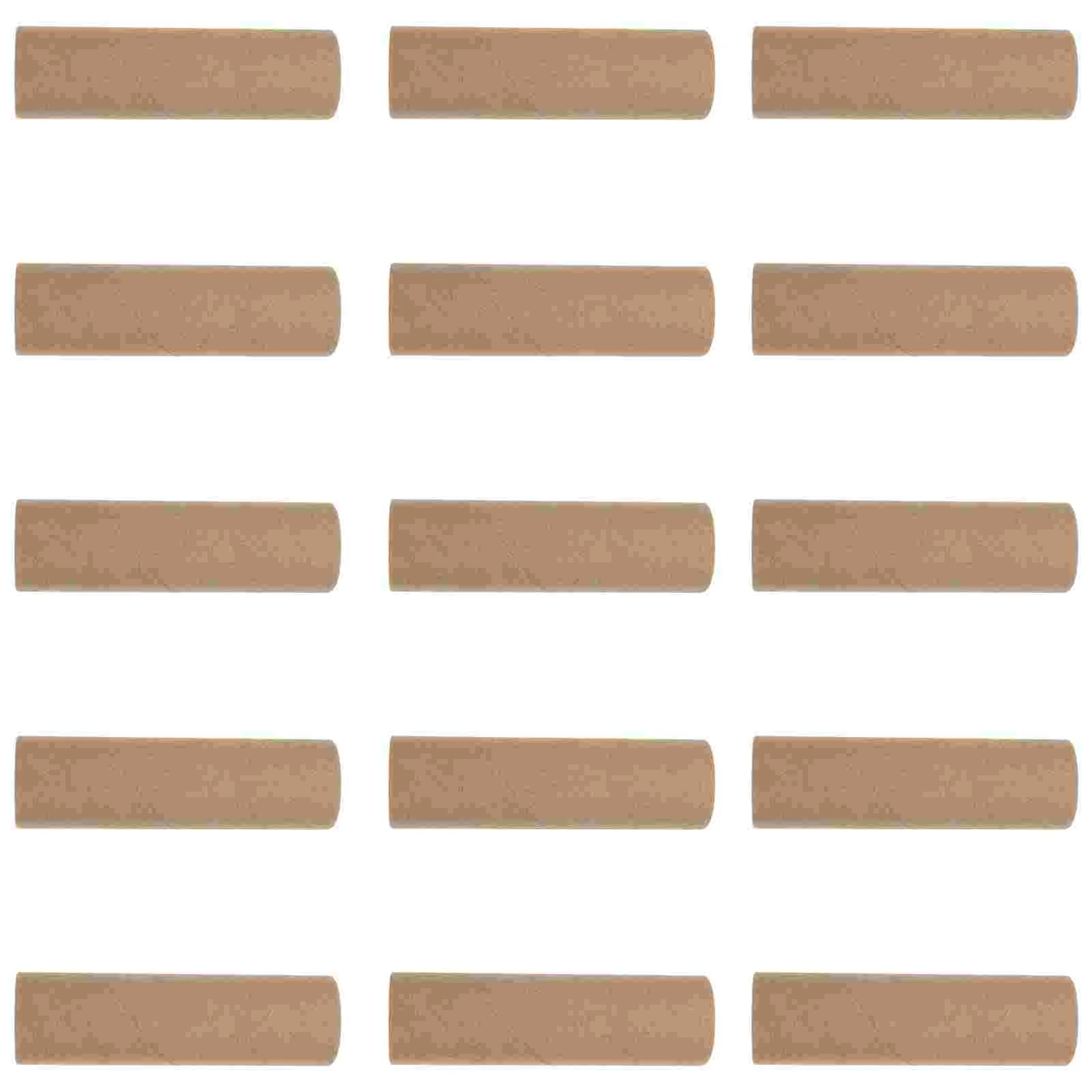 

15 Pcs Toilet Paper Tube Poster Craft Making Tool Cardboard Cylinder Tubes Round