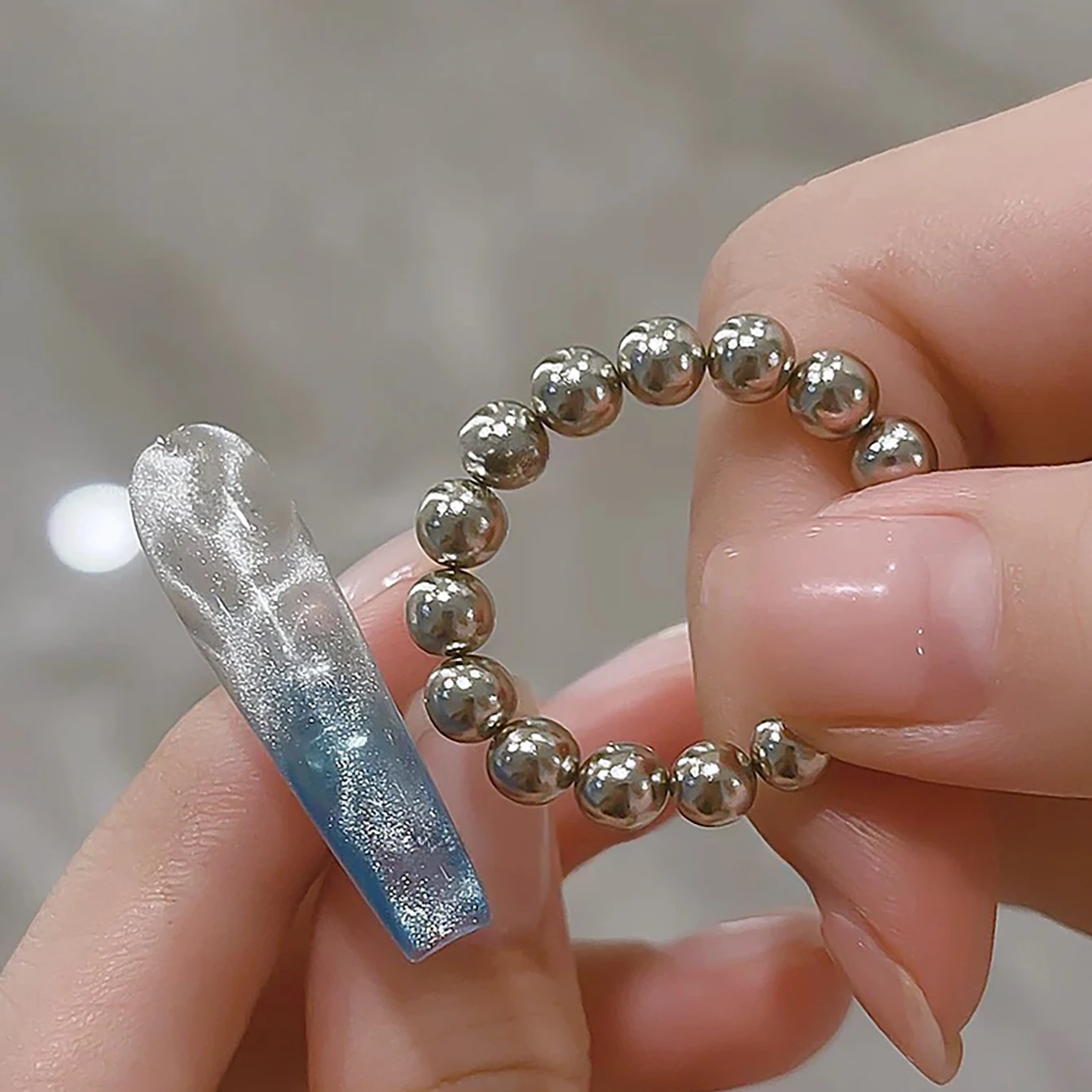 20PCS Magnetic Round Ball Nail - огляд і ціна Cucumber Cooling Gel