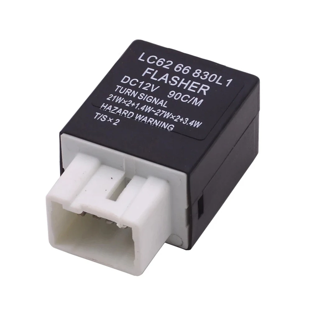 Direct Fit Turn Signal Flasher Relay for Mazda 323 Family and MX5 For Miata Compatible with LC6266830 Specifications