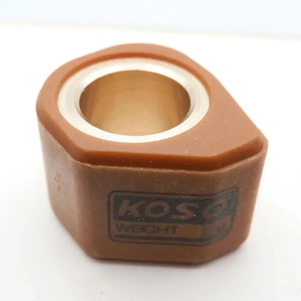 Rulli di peso variatore di prestazioni Cursori poligonali 18X14mm per scooter KOSO GY6 150cc 12/13/14/15/16/17/18 grammi