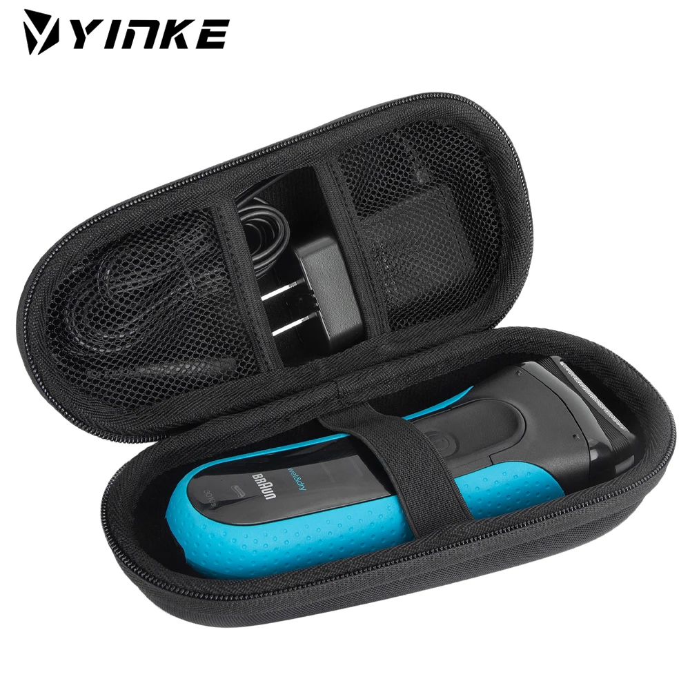 

Yinke Case for Braun Series 3/5, 3040s, 3010S, 5018s, 5140s Electric Razor Shaver Hard Travel Case Protective Cover Storage Bag