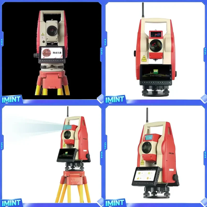 South Kolida KTS-551R10 Total Station 1" High Precision 1000m Non-Prism Android Survey Equipment for Construction Mapping