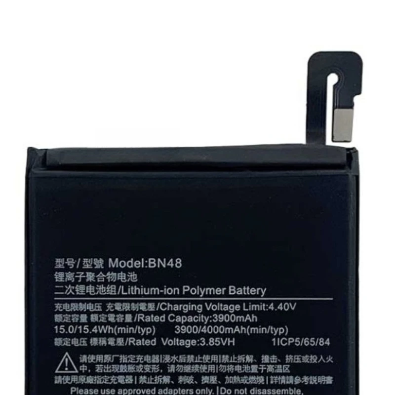 2 pezzi per Xiaomi Redmi Note 6 Pro 6Pro Riso rosso Note6 Pro Batteria del telefono 4000mAh BN48 Batteria