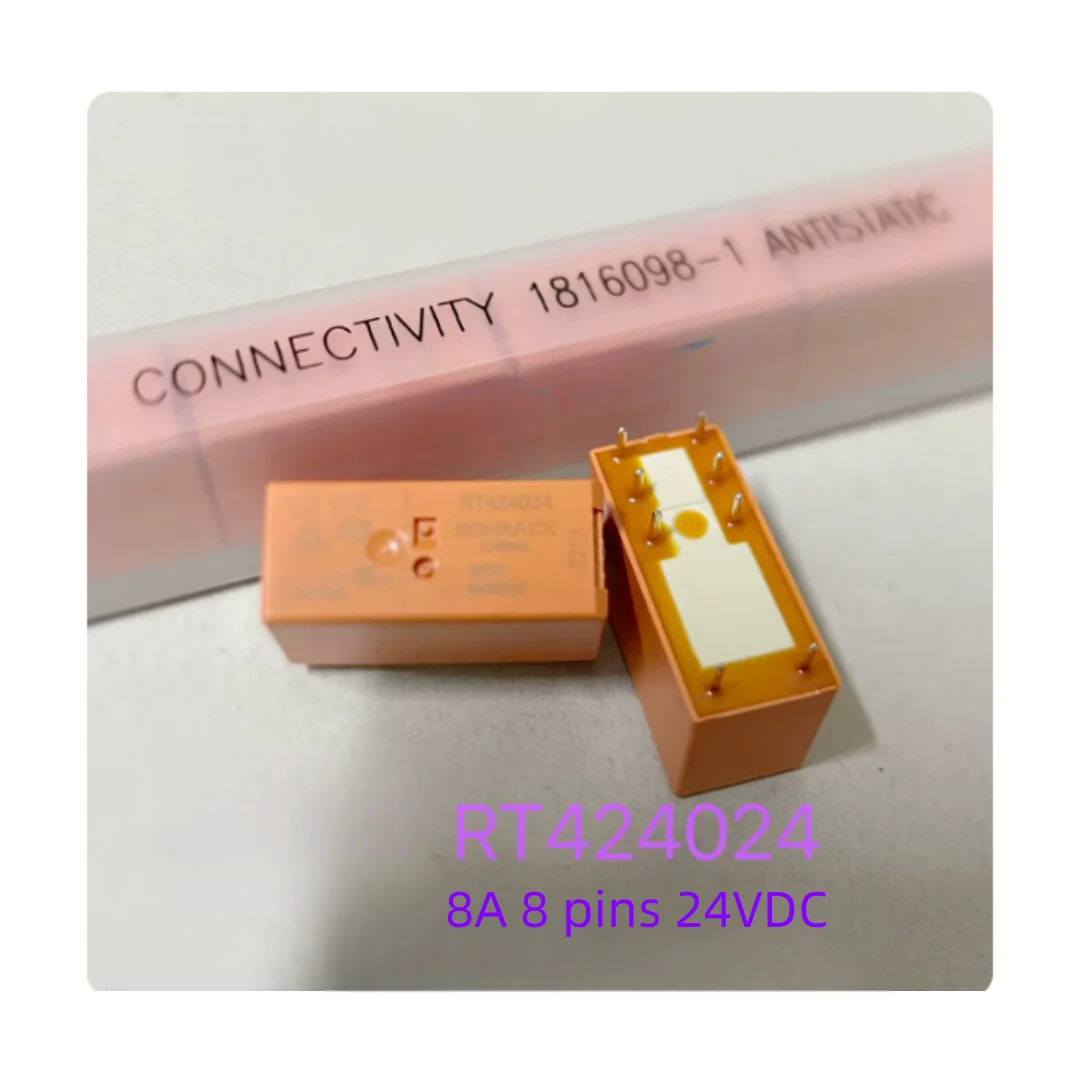 RT424012 RT424024 8A 8-pin 12V 24V relay