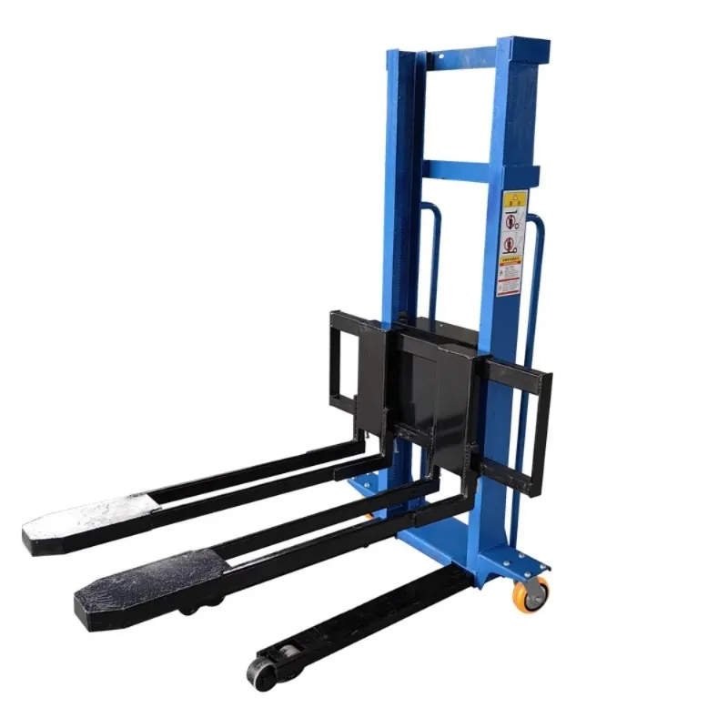 【2026】رافعة شوكية أوتوماتيكية بالكامل للرفع والنقل، رافعة شوكية كهربائية محمولة، منفذ مستودع من المصنع، قطعة أثرية سهلة التفريغ #2