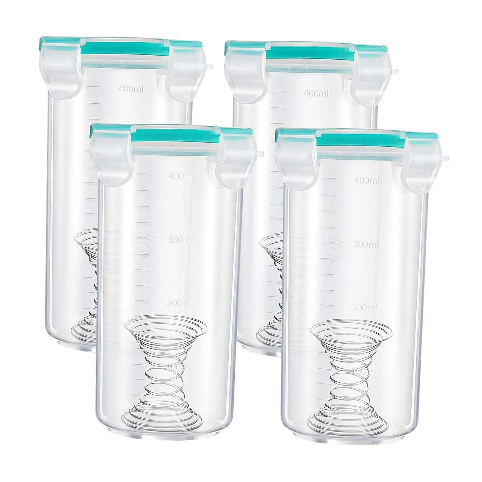 4Pcs Paint Container Portable Sealed Lightweight for Leftover Paint Paint Storage Containers Paint Bottles Touch up Paint Cups