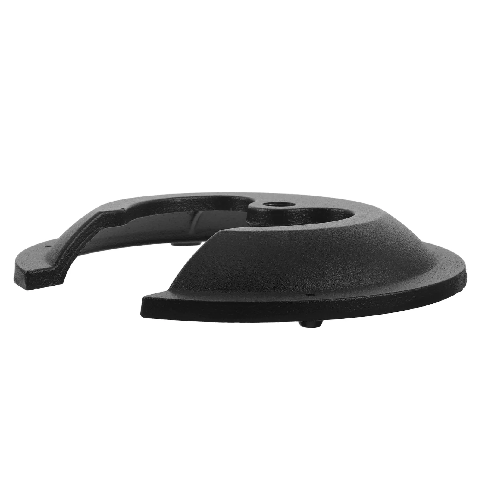 Heavy Duty 9.65 Inch Microphone Stand Base Metal Round Desktop Mic Mount Circular Weighted Disc Base for Home Studio Recording