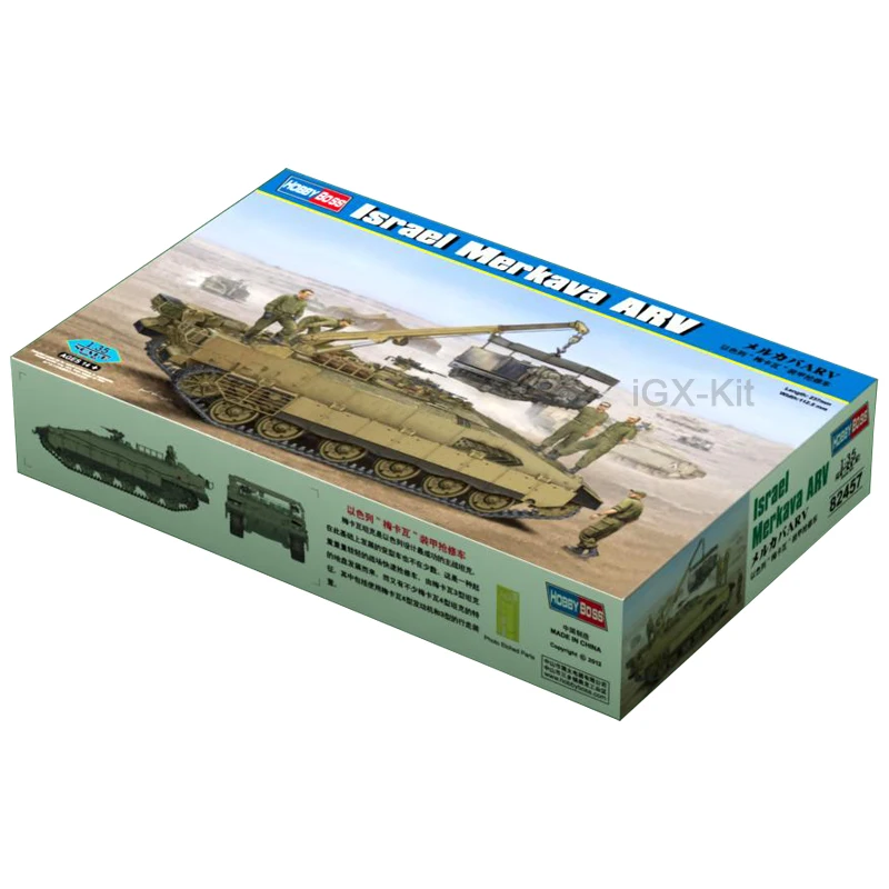 

Hobbyboss 82457, масштаб 1/35, израильская меркава, ARV, бронеавтомобиль для восстановления, автомобиль для хобби, игрушка для рукоделия, пластиковая модель, строительный комплект