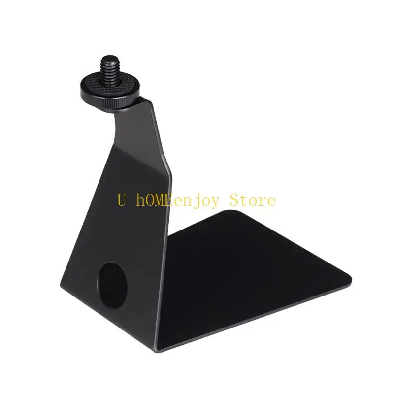 B0KF Microphone Rack Stand L على شكل قوس قوس الصدمة مكافحة MIC