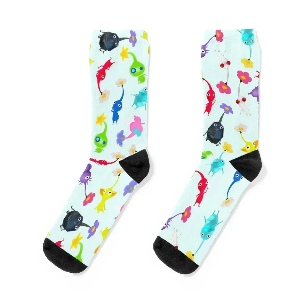 

ALL Pikmin Socks christmas gifts Antiskid soccer hiking cool Socks For Man Women's