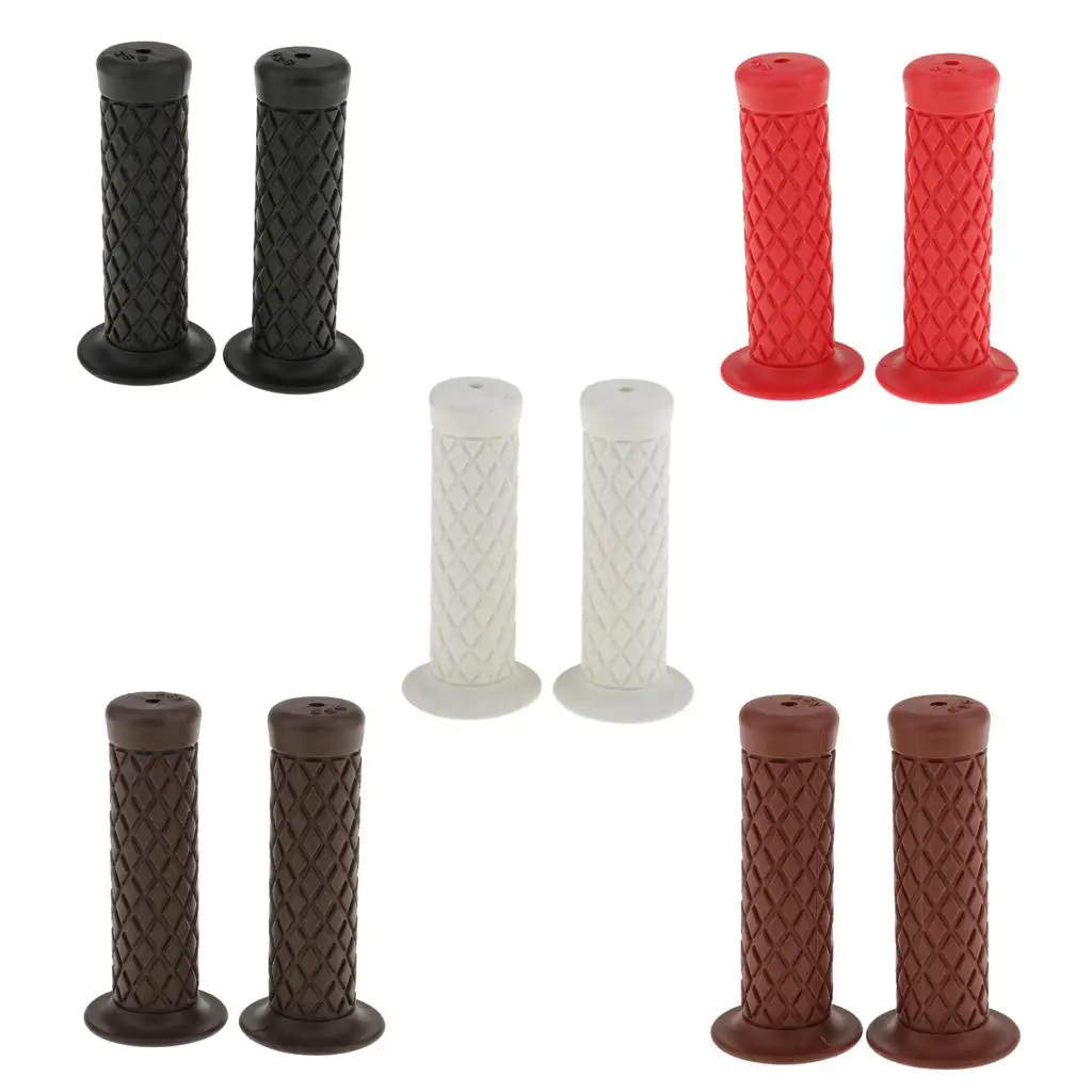 Universal 22mm Motorcycle Handlebars Rubber Grip Handlebar Grips for Bike Modification Parts Accessories