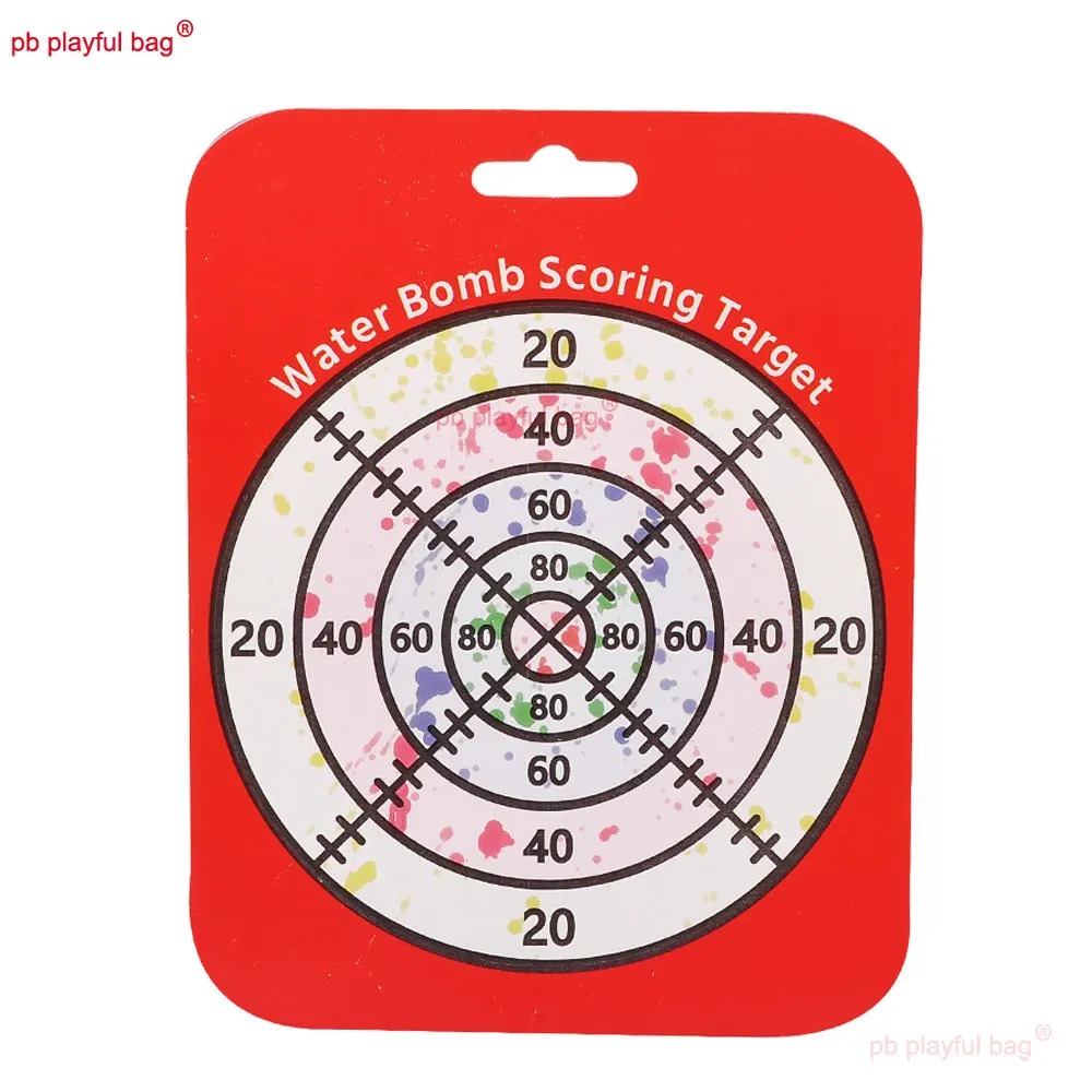 Sport all'aria aperta Palla gel Pistola giocattolo Allenamento Bersaglio Paperr CS Attrezzatura da gioco Accessori giocattolo Cambia colore Bersaglio punteggio QG771