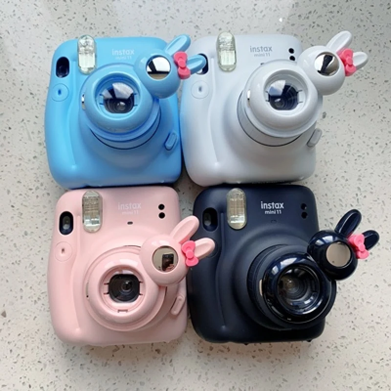 Lente de primer plano original para cámara fotográfica, espejo Selfie con bonito diseño clásico para Fujifilm Instax FUJI Instant Mini 11, accesorios para cámara fotográfica