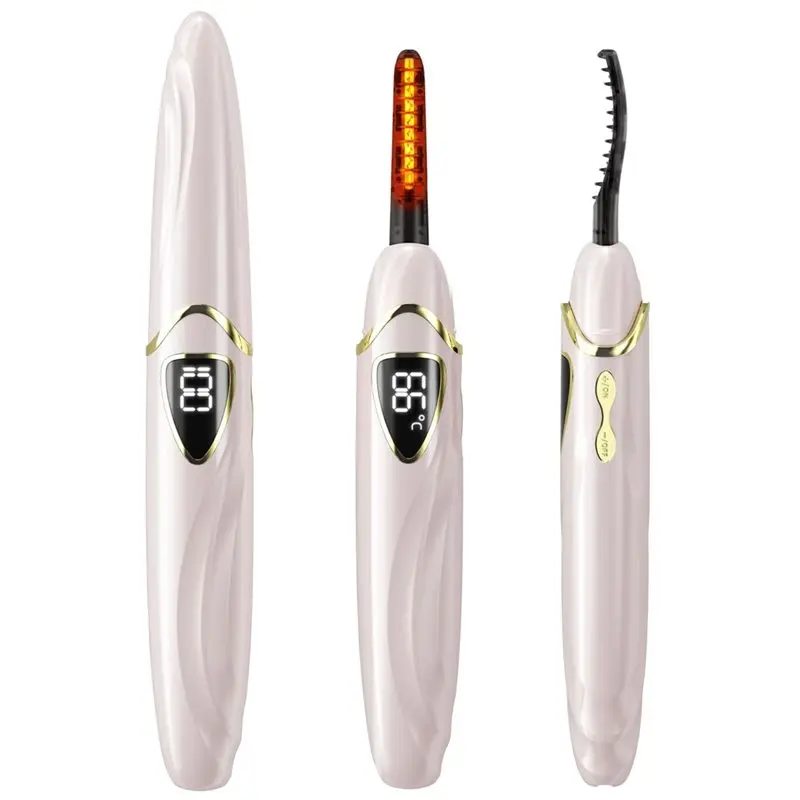 

【RABATT】Electric Heated Eyelash Curler, Accurate Temperature Control Heated Lash Curler, Heated Natural Makeup