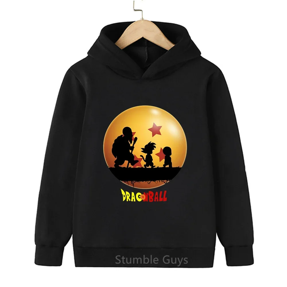 Dragon Ball Kid Goku Turtle House Symbol Print Hoodie Kinder Jungen Mädchen Pullover Kapuzenpullover Anime Kinder Streetwear Oberteile – Detail 12