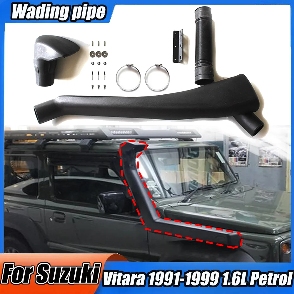 Car Accessories For Suzuki Vitara 1991-1999 1.6L Petrol G16B 4WD 4x4 Snorkel Left Right Air Intake Manifold Wading Pipe Body Kit