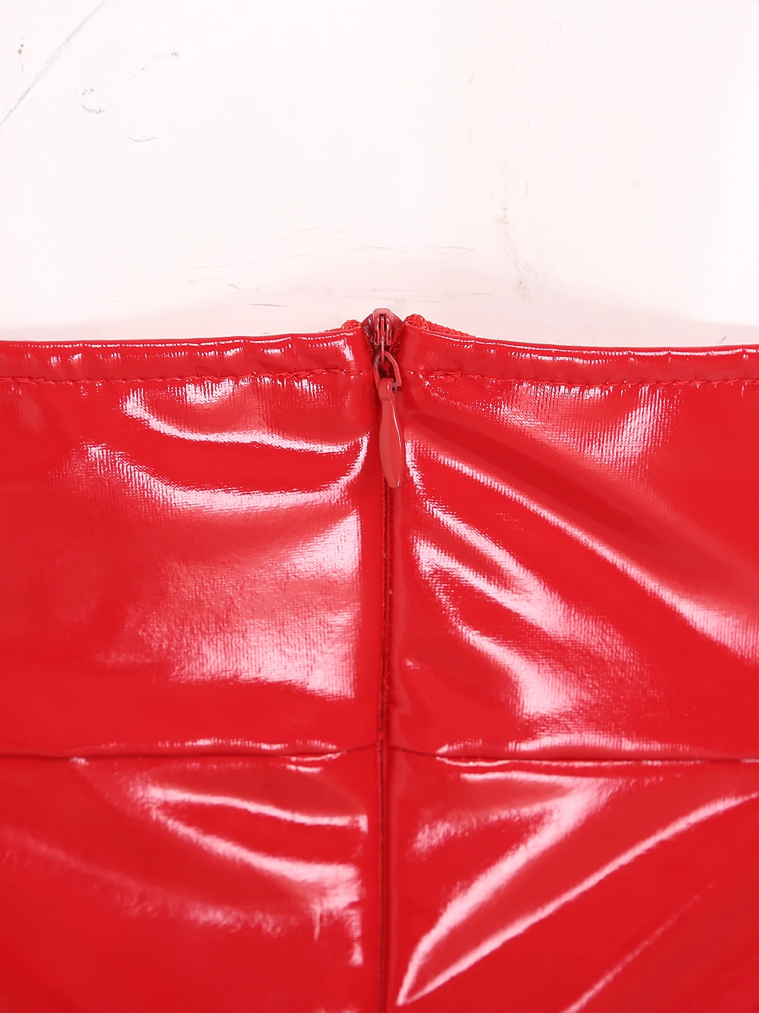 Women Sexy PU Leather Sheer Floral Lace Mini Dress Glossy Patchwork Sleeveless Cutout Bodycon Dress Clubwear Festival Rave Party