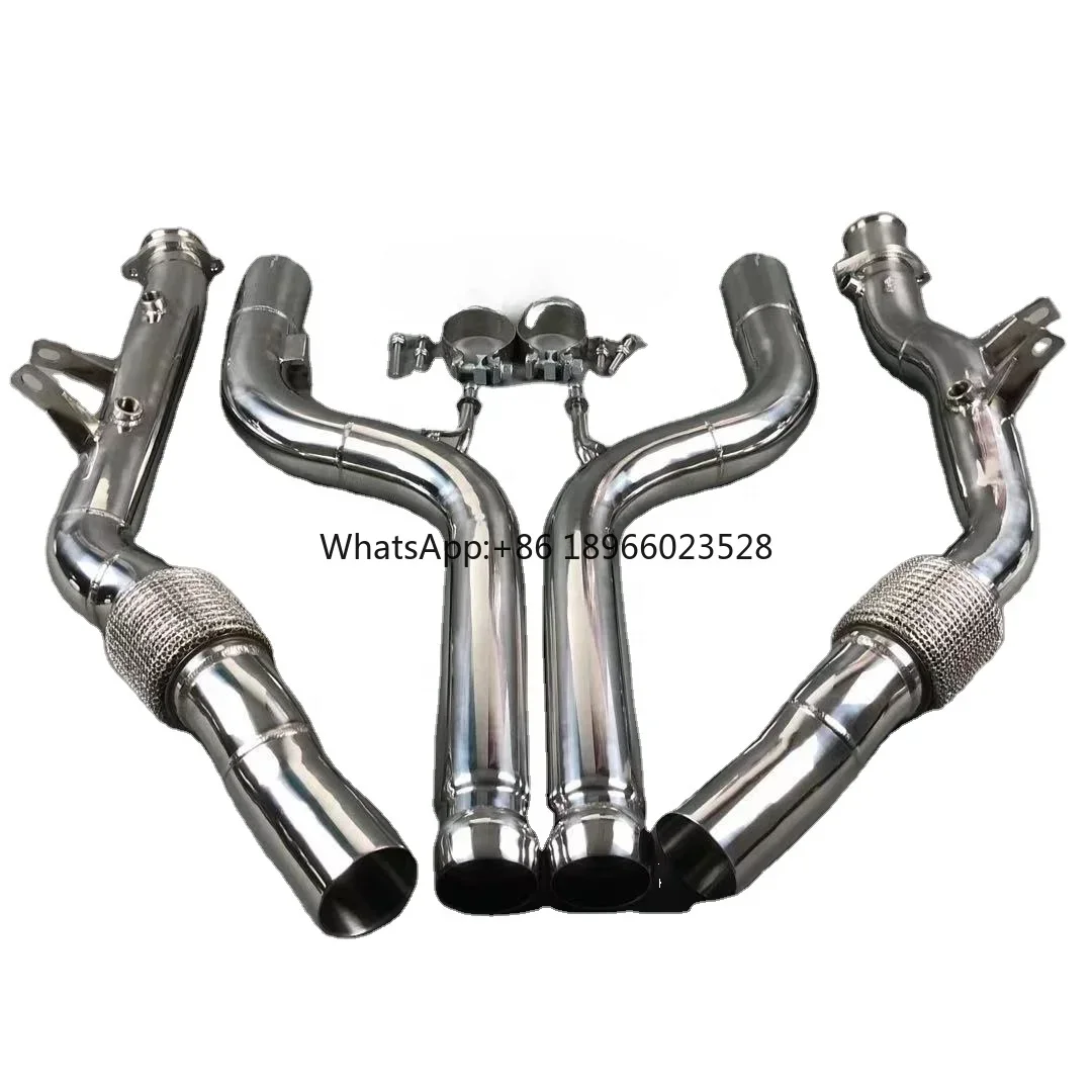 For 2014+ BENZ W222 S63 S600 S500 S400 3.0T / Coupe C217 5.5T downpipe