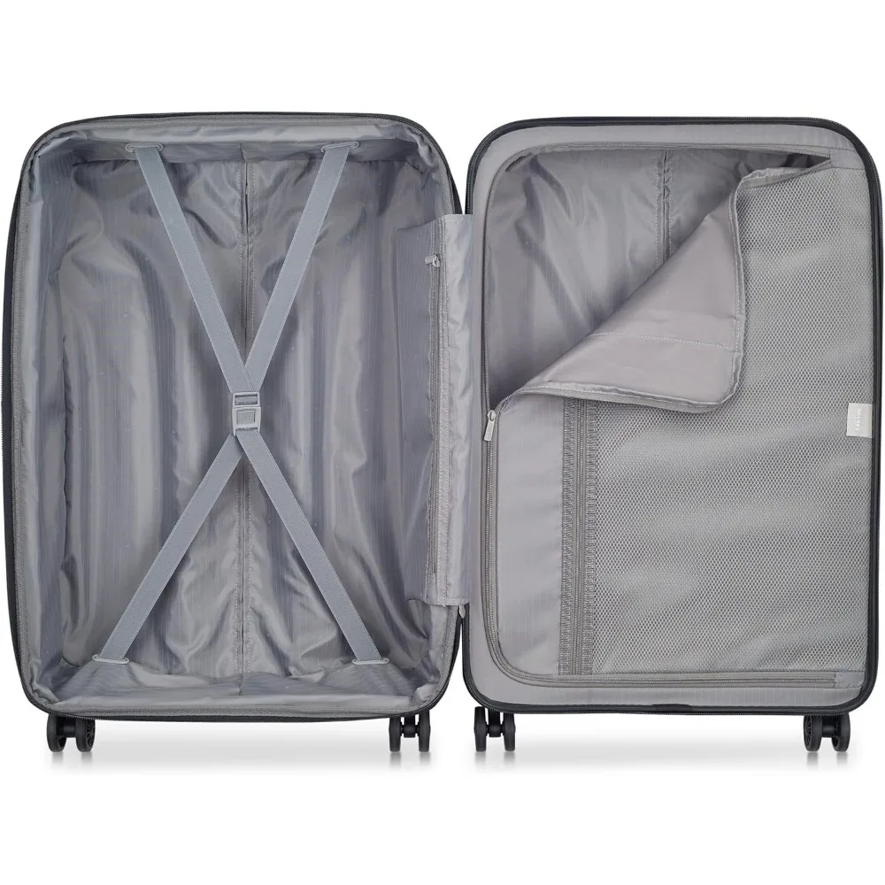 Equipaje giratorio expandible mediano en Latte, 24 pulgadas, Aero Hardside con tecnología de helio para equipaje facturado