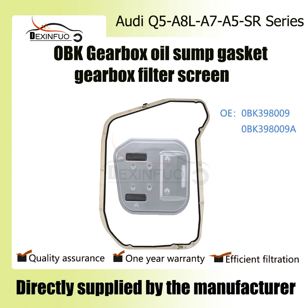 

Transmission Filter Oil Pan Gasket Kit For Audi A4 Allroad A5 A6 C7 A7 Sportback A8 D4 Q5 0BK398009 0BK398009A Car Accessories