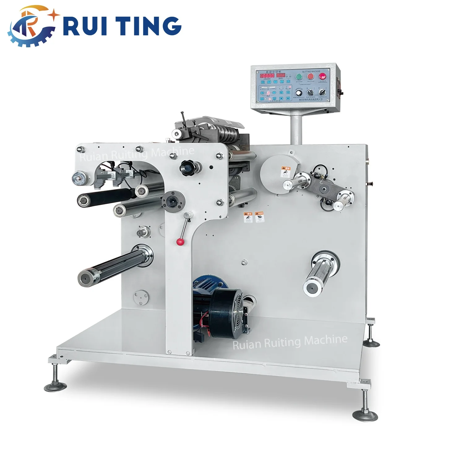 

RTFQ-320 China Supplier Paper Slitting Machine with Turret Rewinding