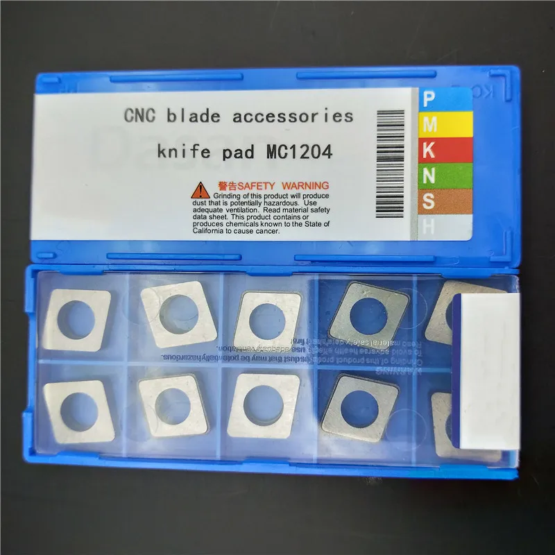 10PCS MC1204 SC1204 CNMG120404 External Turning Tools Knife Pad CNC Lathe Advanced Carbide CNC Tungsten Steel Tool Base