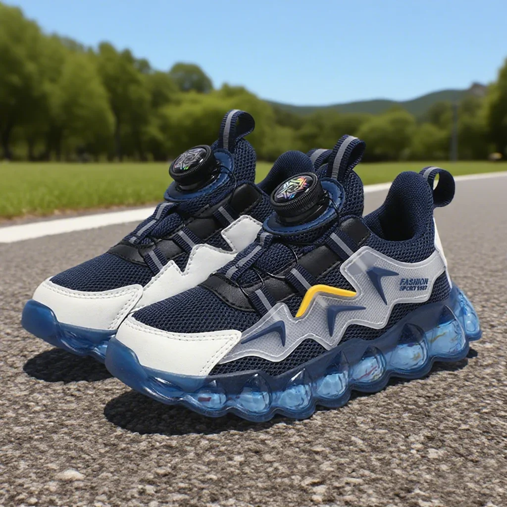 

Fashion Children's Sport Shoes Boys' Running Leisure Mesh Comforthable Outdoor Kids Casual Tennis Light Sneakers Tennis