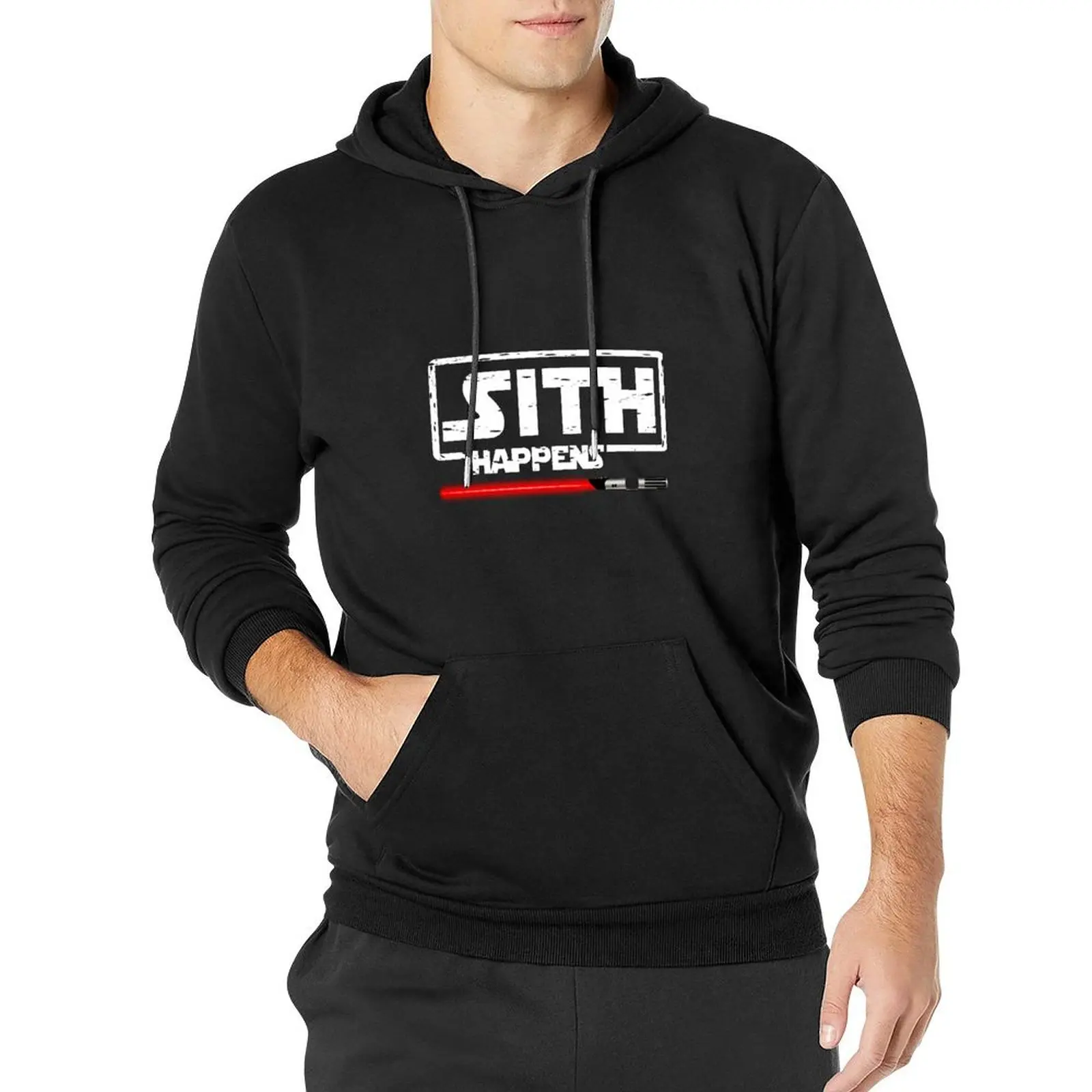 

Sith Happens Pullover Hoodie winter clothes hoodie graphic