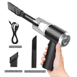 9000Pa Wireless Car Vacuum Cleaner Cordless Handheld Auto Vacuum Home & Car Dual Use Mini Vacuum Cleaner With Built-in Battrery