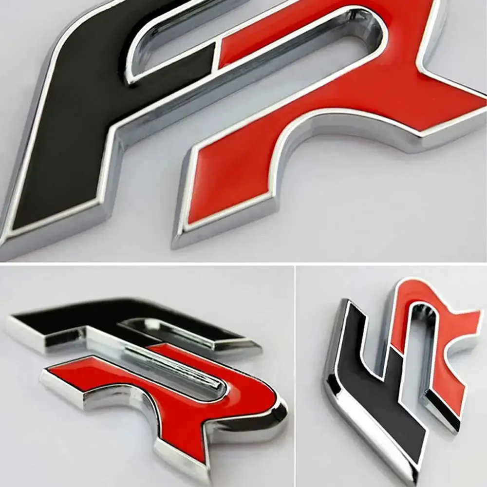 Metall 3D FR Auto Aufkleber Auto Körper Emblem Abzeichen für Seat Leon FR + Cupra Ibiza Altea Exeo Formel Racing styling Auto Zubehör