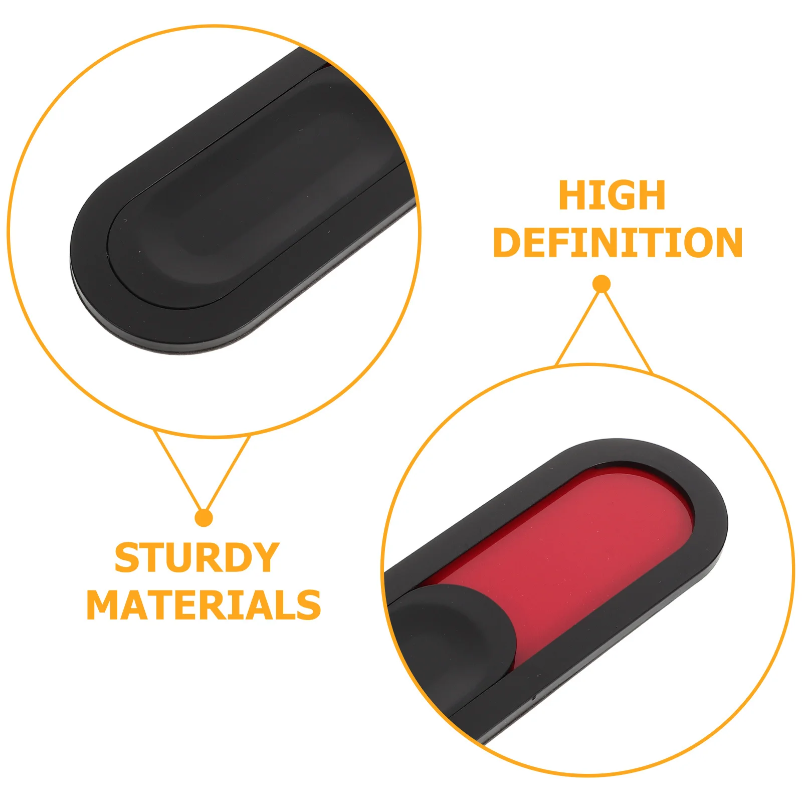 2Pcs Conference Room Slider Sign - Magnetic Office Door Sign with Vacant Occupied Indicator for Smooth Scheduling and