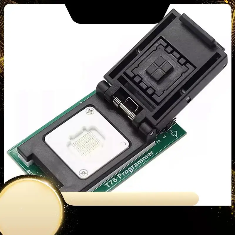 

EMMC BGA64 IC Socket Adapter For Xgecu T76 Programmer Featuring Dual Head Spring-Loaded Test Probe Holder+ 5PCS Limiting Frames-