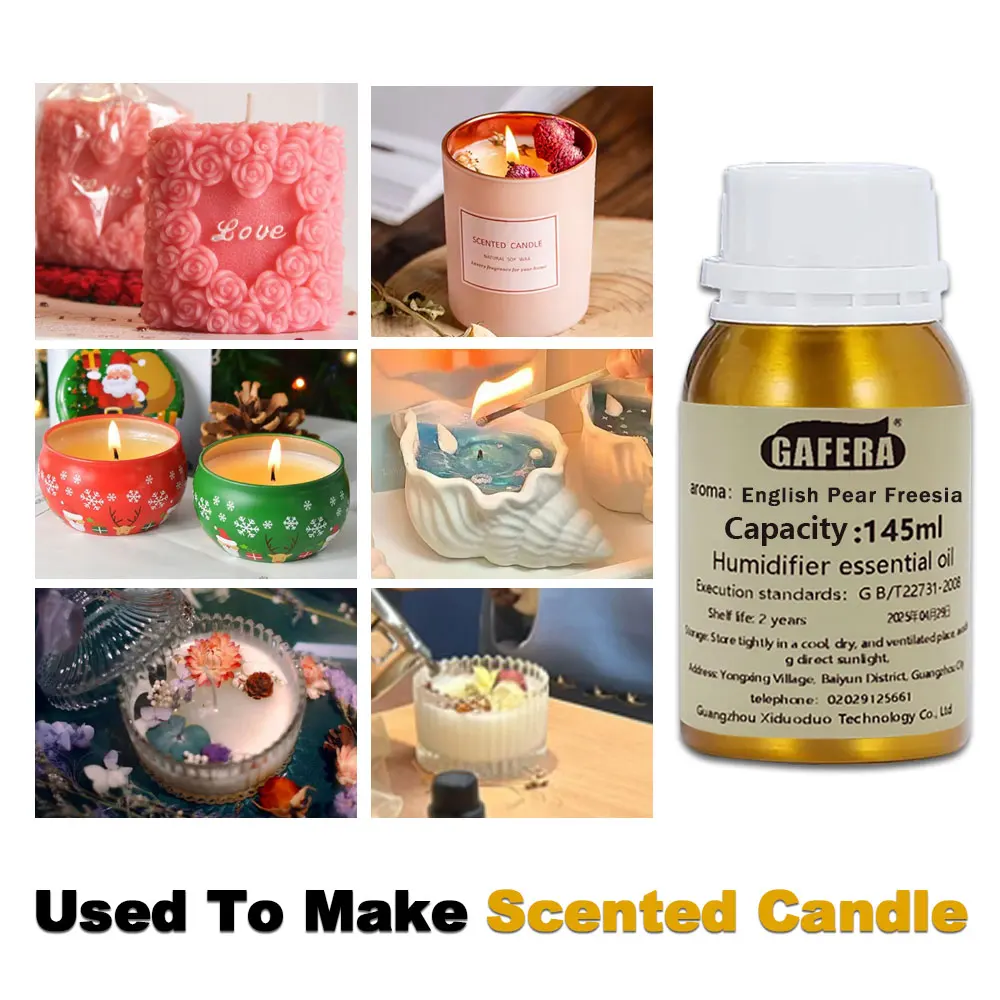 Picture 6: GAFERA 145ml(4.9 fl.oz) Lime Basil And Citrus Essential Oil - For Make Aromatherapy Candles  & Making Handmade Soap & Humidifier