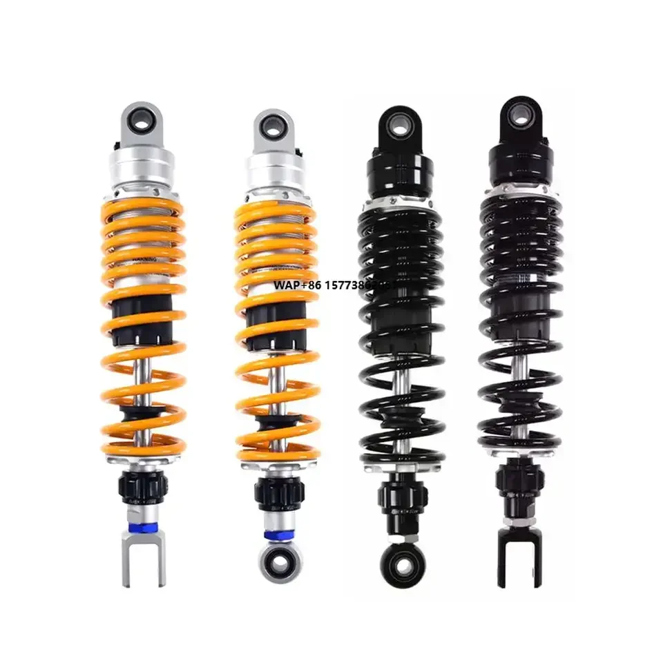 

Регулируемый задний амортизатор для мотоцикла из алюминиевого сплава и стали с пружиной 8 мм, длиной 305/325/345/320/340/360 мм