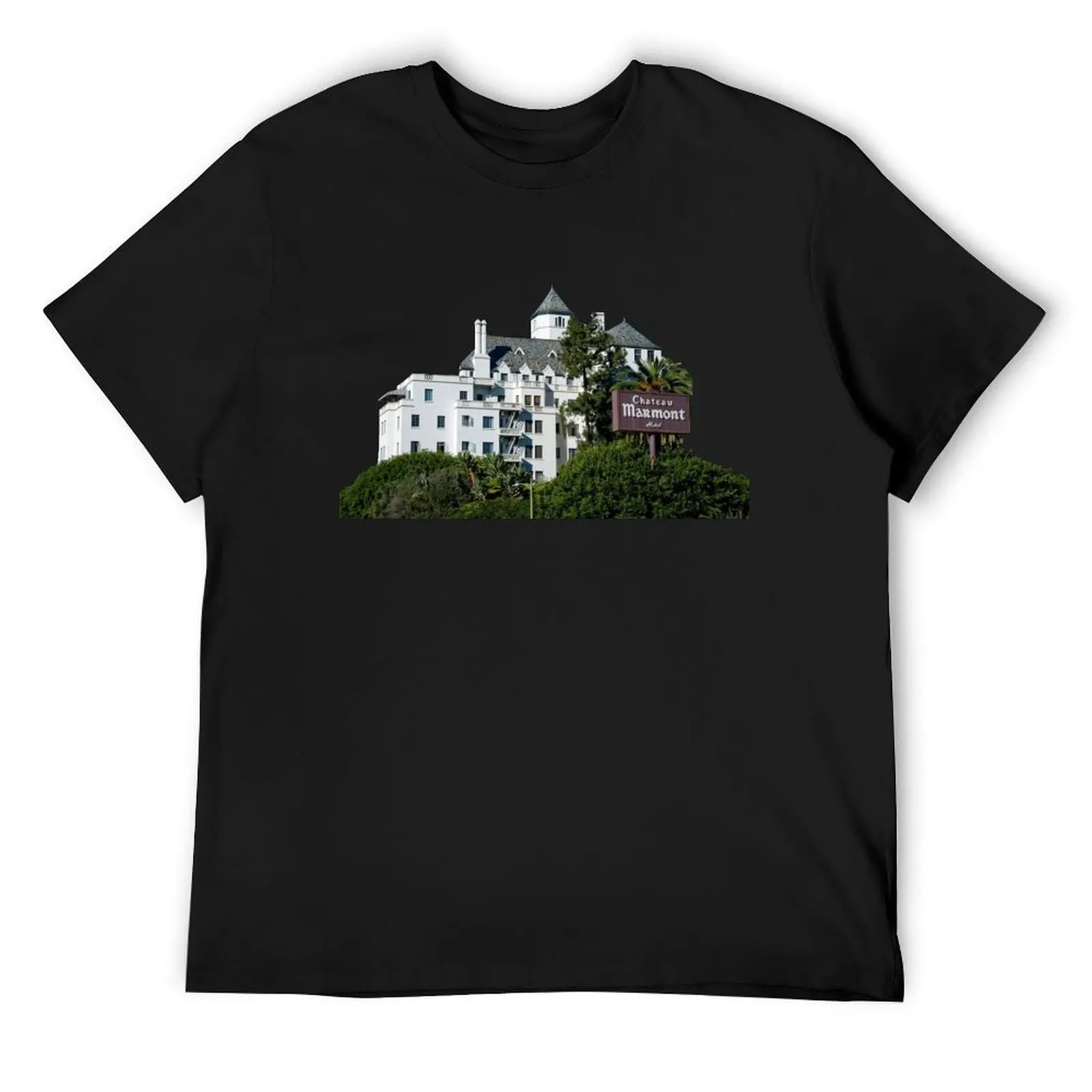 

chateau marmont 3 T-Shirt T-shirts man anime stuff tshirts personalised Luxury man sweat shirts, men
