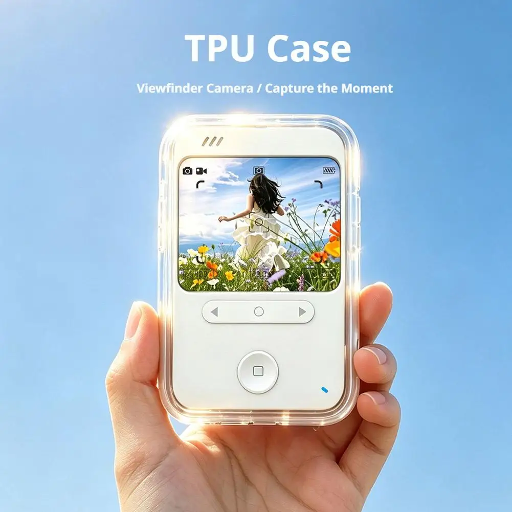 TPU Transparent Protective Case For Godox C100 Full Body Shockproof Anti-Scratch Slim Portable Clear Camera Protector Shell