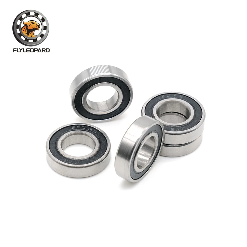 Rolamentos de esferas finos métricos da seção, rolamento 6900-2RS ABEC-7, 10x22x6mm, 6900RS 61900 2RS, 10Pcs