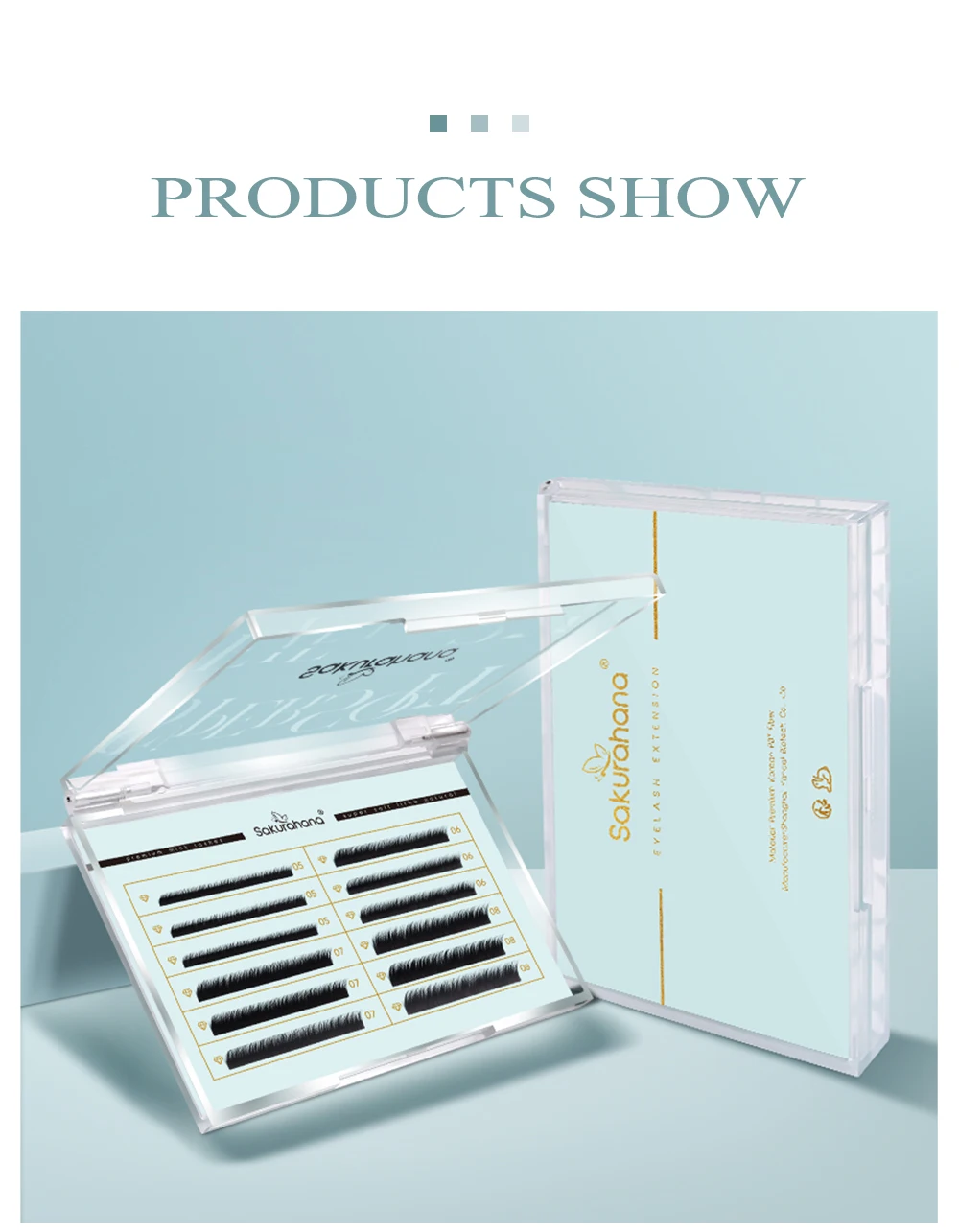 SAKURAHANA Untere Wimpern 0,07/0,10 Natürliche weiche untere klassische falsche Wimpernverlängerung B/C Curl 5-7 mm kurze Größen unter den Wimpern – Detail 7