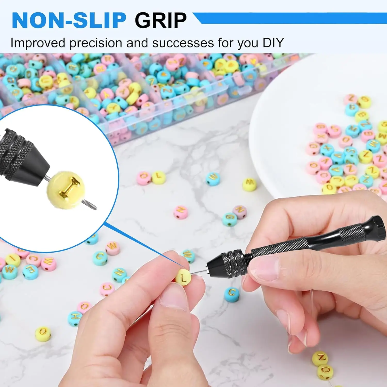 

10/20/15pcs Manual Drill Bit Set Portable Mini Drilling Drill Bit For Handicrafts Carpentry Drill Hole Puncher Hardware Tools