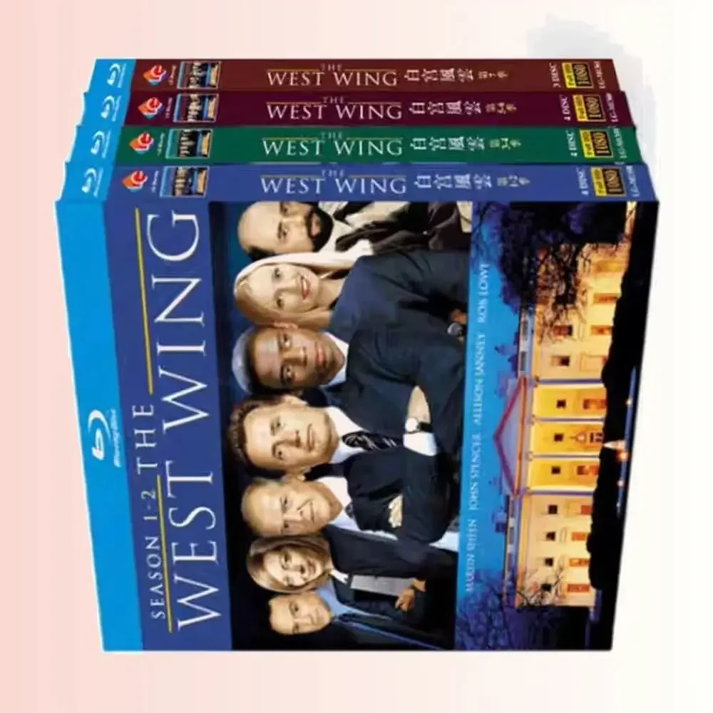 Blu-ray High Definition US TV Series The West Wing Seasons 1–7 Box Set with English and Traditional Chinese Subtitles