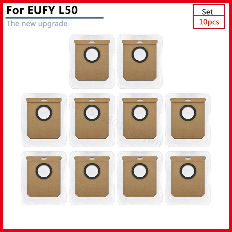 Dust Bag Home Appliance For EUFY L50 L60 Robot Vacuum Cleaner Side Bag Garbage Bag Accessories Kitfort Spare Parts