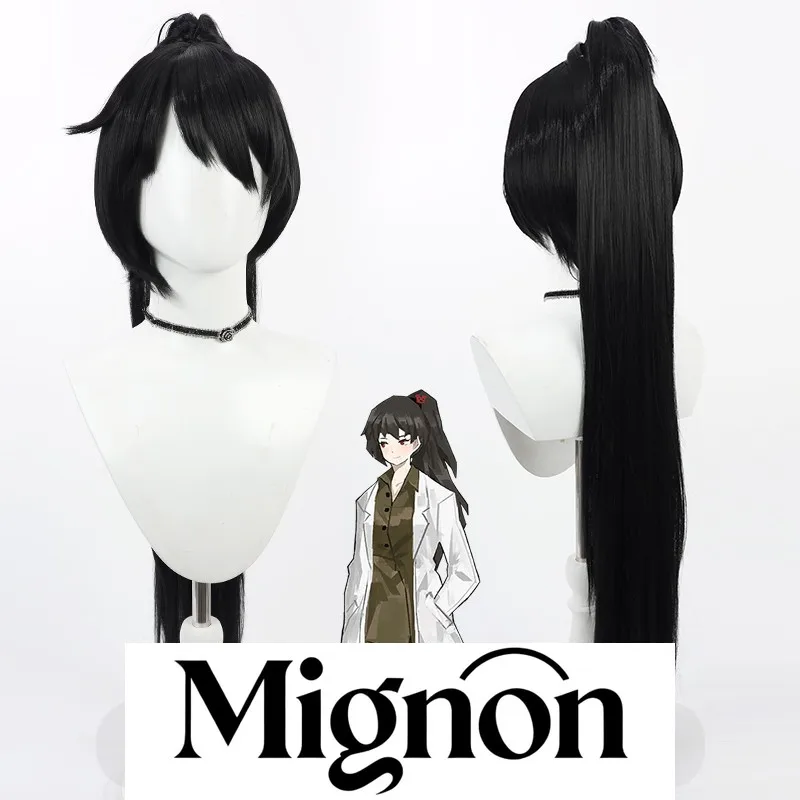 

Библиотека Руины Кармен парик для косплея черный с хвостиком подарок на Хэллоуин