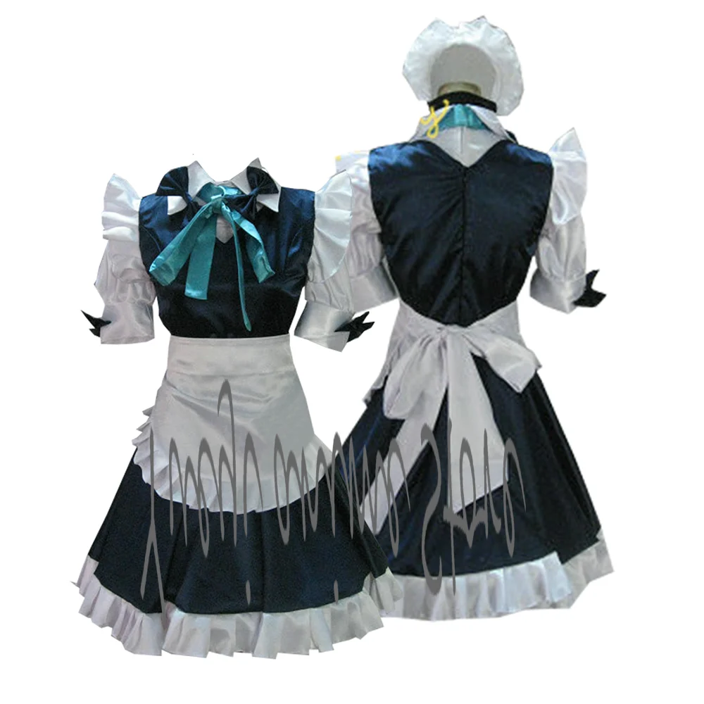 

Customized-Anime Touhou Sakuya Izayoi cosplay costume Maid dress Activity Party Role Play Clothing