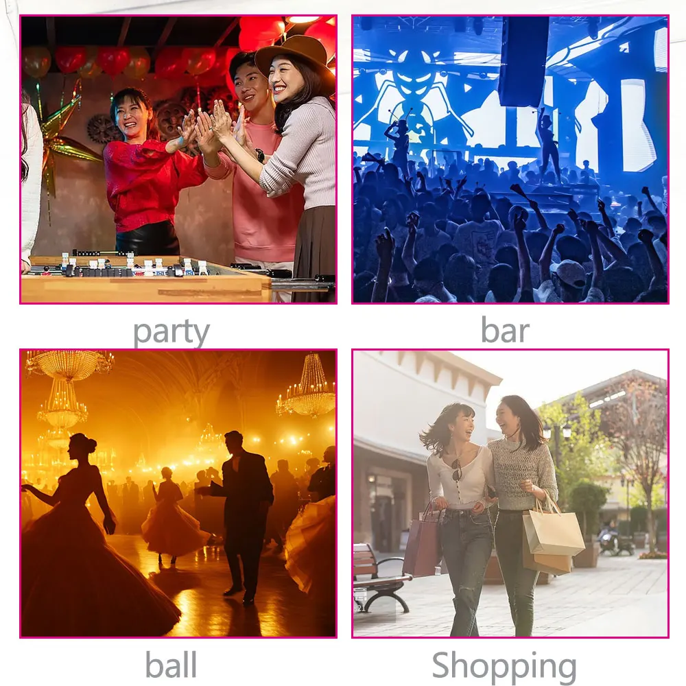 Coppia di graziose ciglia finte pelose colorate, stile naturale, adatte per cene cosplay, trucco di Natale e Halloween