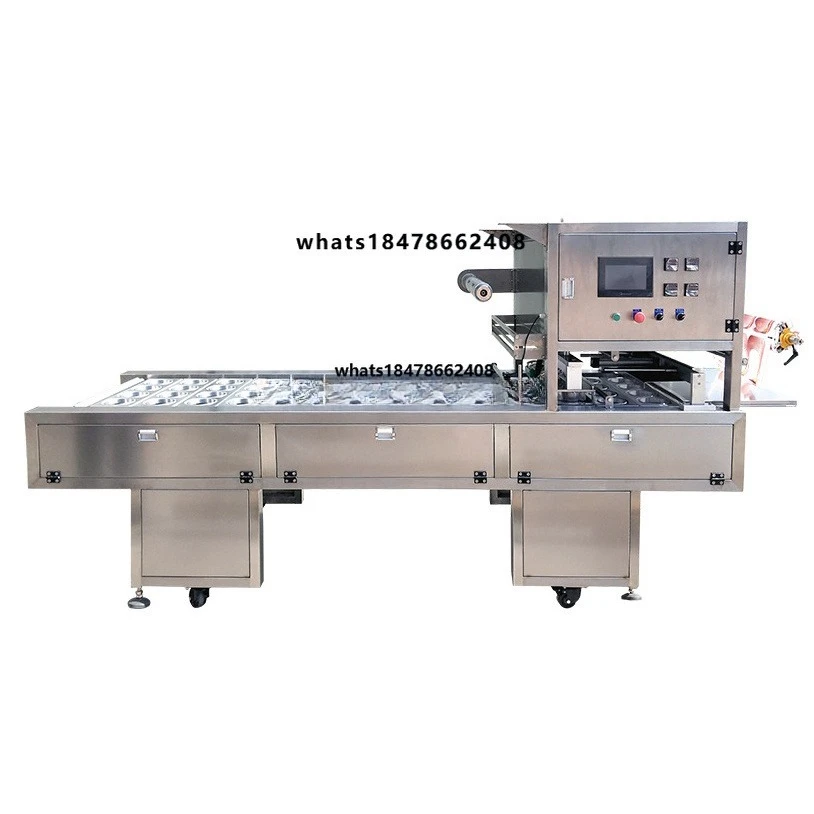Automatic Pneumatic Multi Head Cup Sealing Machine Customizable Tray Lid Sealer for Milk Tea Bubble Tea Cans Bags Pouch Takeaway