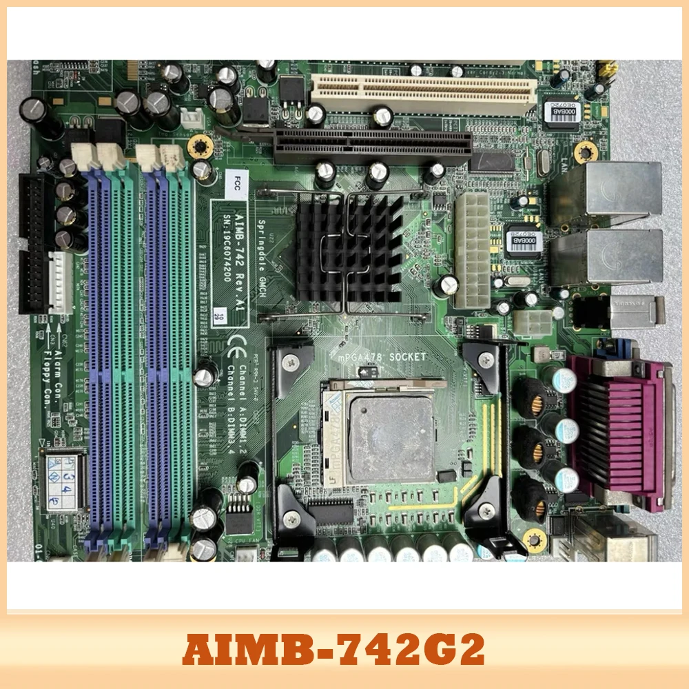 

AIMB-742G2 AIMB-742 REV:A1 For Advantech Control Equi-pment Motherboard
