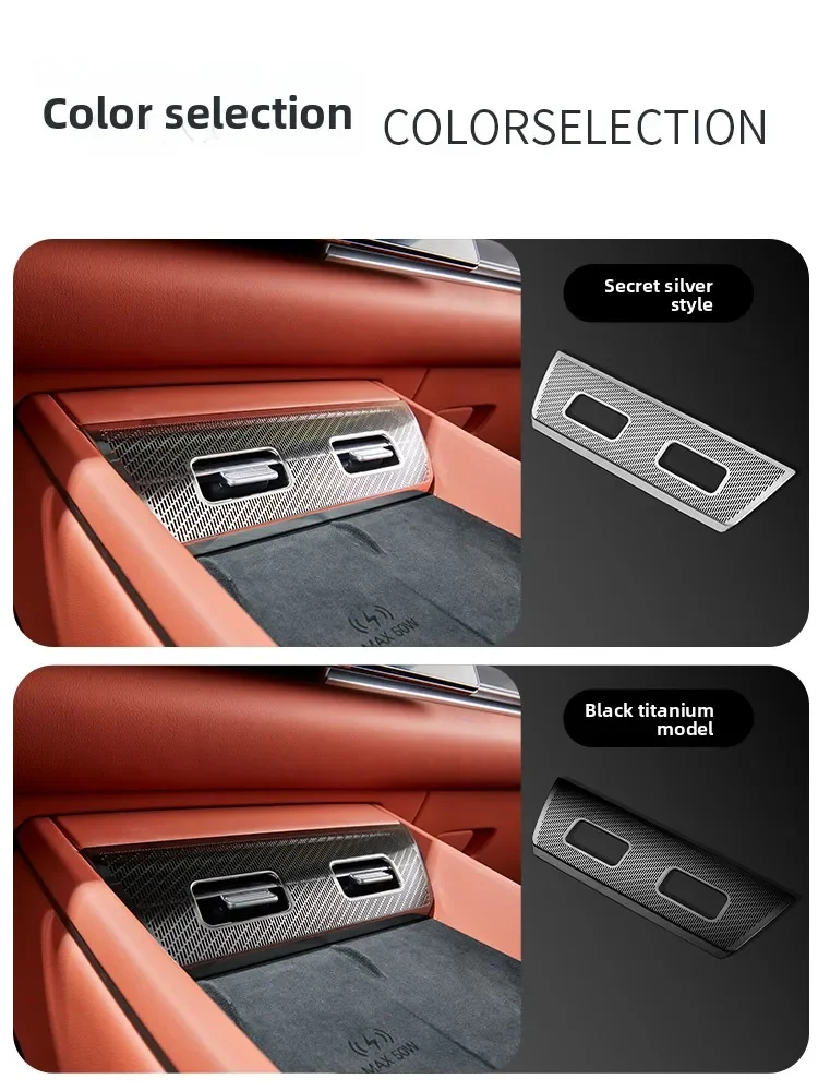 

For BYD Sealion 8 Tang L Dmi Car Central Control Air Outlet Protective Cover Instrument Air Conditioner Dust Cover Accessories