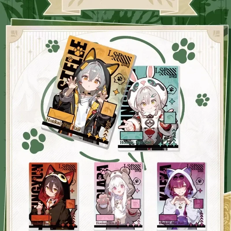 Honkai: Star Rail Card Trailblazer Himeko March 7th Welt Yang Children Gift Toy Rare Collections Anime Game Cards